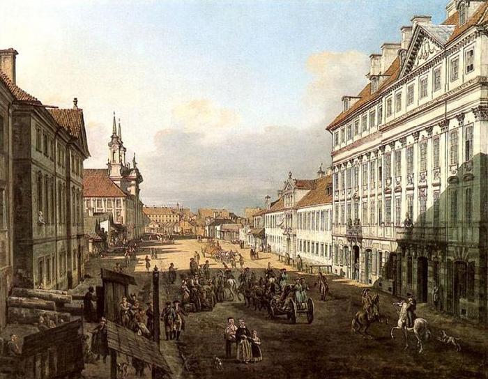 Dluga Street, Bernardo Bellotto